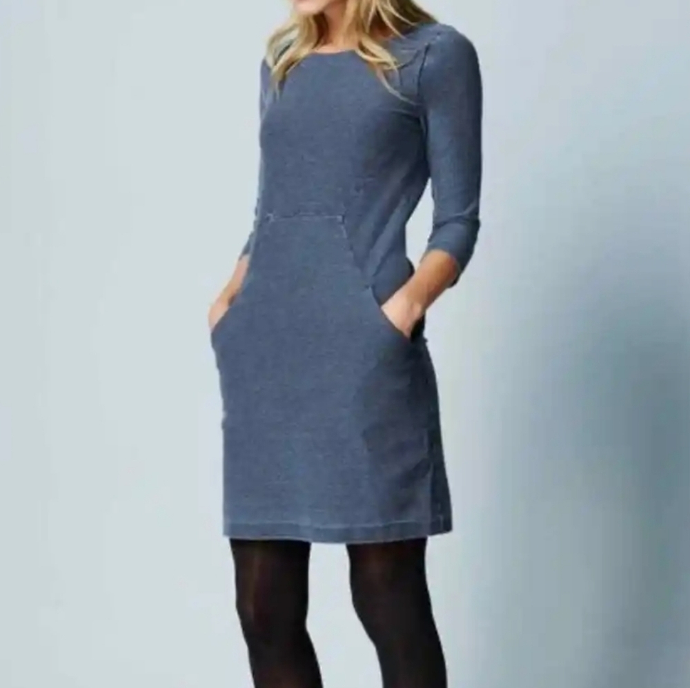 Boden Seam Detail Pocket Dress